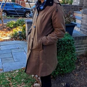 Barbour Bamburgh Waxed Canvas Winter Coat